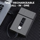 Estuche para cigarrillos con encendedo