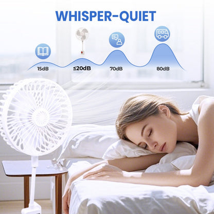 Mini Ventilador Enchufable Flexible
