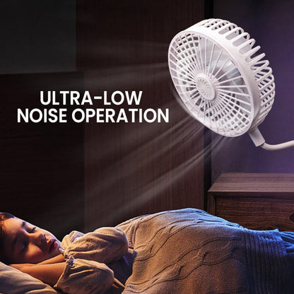 Mini Ventilador Enchufable Flexible