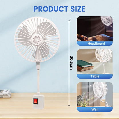 Mini Ventilador Enchufable Flexible