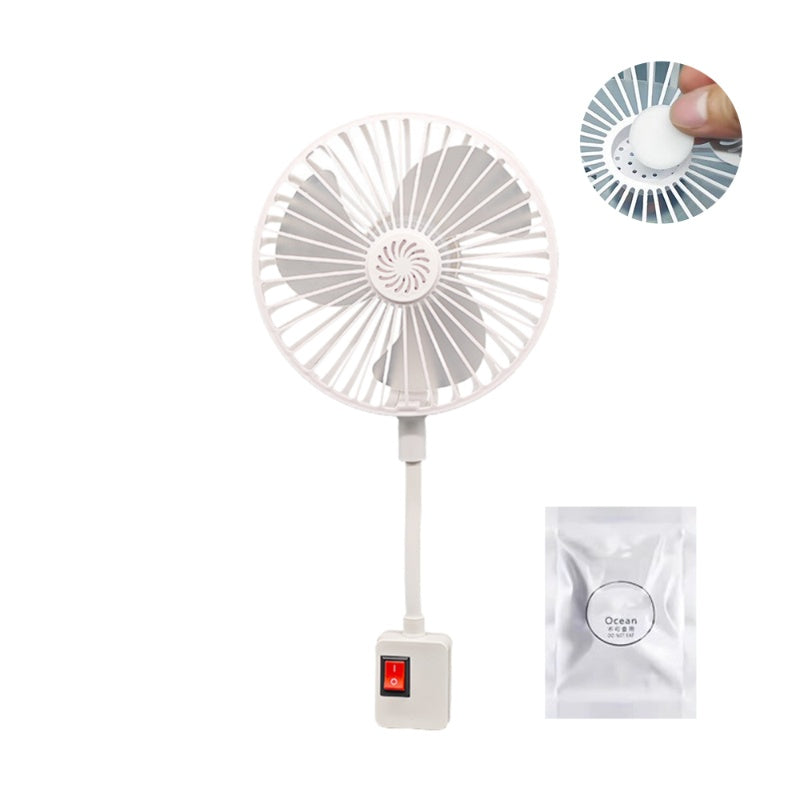 Mini Ventilador Enchufable Flexible