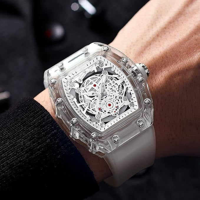 🎁Relojes de moda para hombre ahuecados
