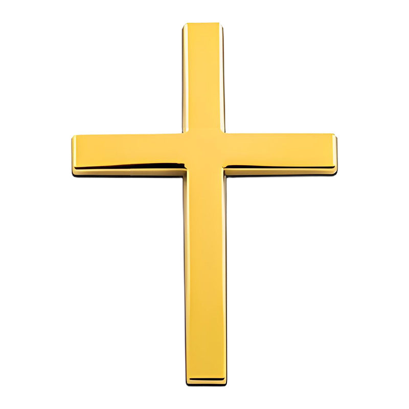 💥 ¡COMPRA 1 Y LLÉVATE 1 GRATIS! 🚗✝️ Pegatinas metálicas con la cruz de Jesucristo: cubiertas autoadhesivas en 3D para arañazos en el coche 🌟