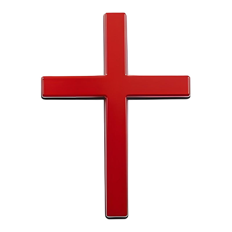 💥 ¡COMPRA 1 Y LLÉVATE 1 GRATIS! 🚗✝️ Pegatinas metálicas con la cruz de Jesucristo: cubiertas autoadhesivas en 3D para arañazos en el coche 🌟