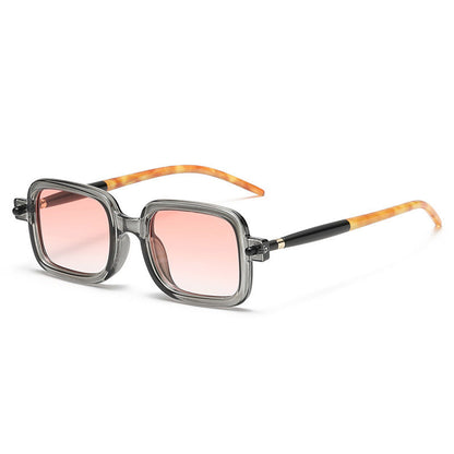 Retro Square Sunglasses with UV400 Protection