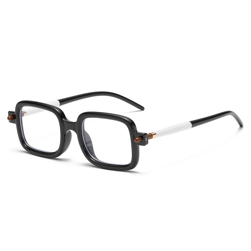 Retro Square Sunglasses with UV400 Protection