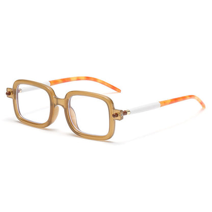 Retro Square Sunglasses with UV400 Protection