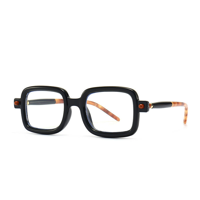 Retro Square Sunglasses with UV400 Protection
