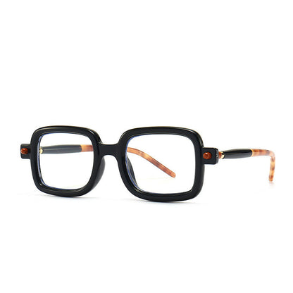 Retro Square Sunglasses with UV400 Protection
