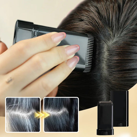 Barra y peine para teñir el cabello de forma instantánea, segura y natural 2 en 1