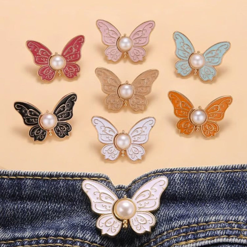 Hebilla de Cintura Ajustable con Mariposa Desmontable