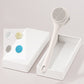 Cepillo de baño exfoliante eléctrico con mango largo