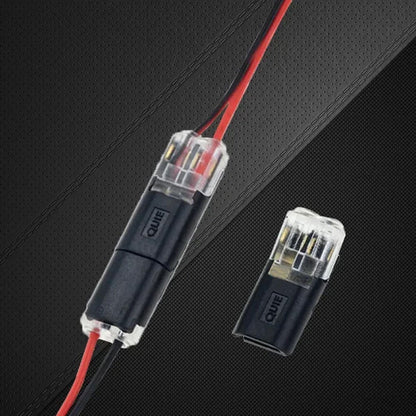 ⏰ ¡Solo ahora con un 50 % de descuento!🏆⚡ Conector push-in de dos hilos con cierre de seguridad