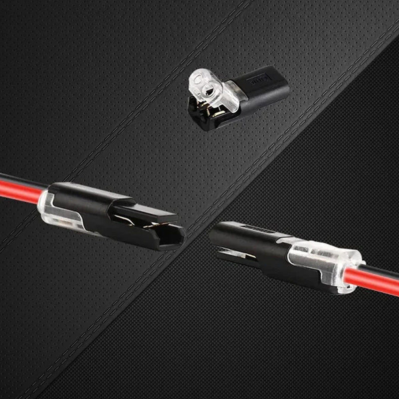 ⏰ ¡Solo ahora con un 50 % de descuento!🏆⚡ Conector push-in de dos hilos con cierre de seguridad