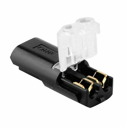 ⏰ ¡Solo ahora con un 50 % de descuento!🏆⚡ Conector push-in de dos hilos con cierre de seguridad