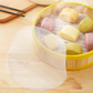 Tapete Redondo de Silicona Antiadherente para Vaporera, Ideal para Bollos y Empanadillas