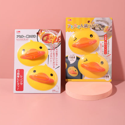 Pato amarillo pequeño Alfombrilla de silicona antideslizante