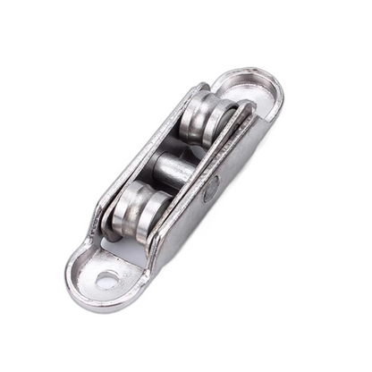 Polea de aleación de zinc 80/88 para ventanas y puertas de PVC