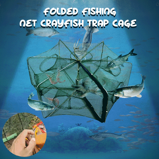 CAPTURADOR DE PECES AUTOMÁTICO PLEGABLE REFORZADO