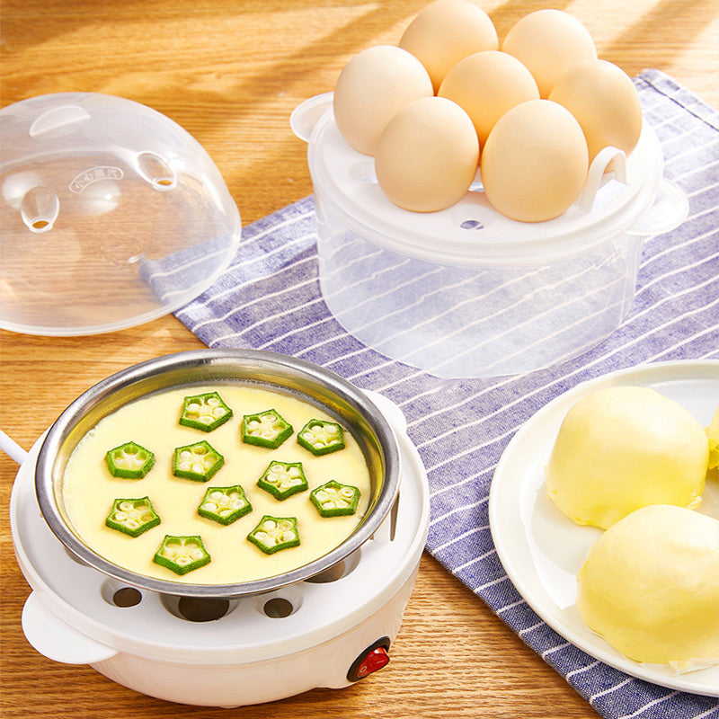 🔥Mini vaporera de huevos multifunción para el hogar con apagado automático
