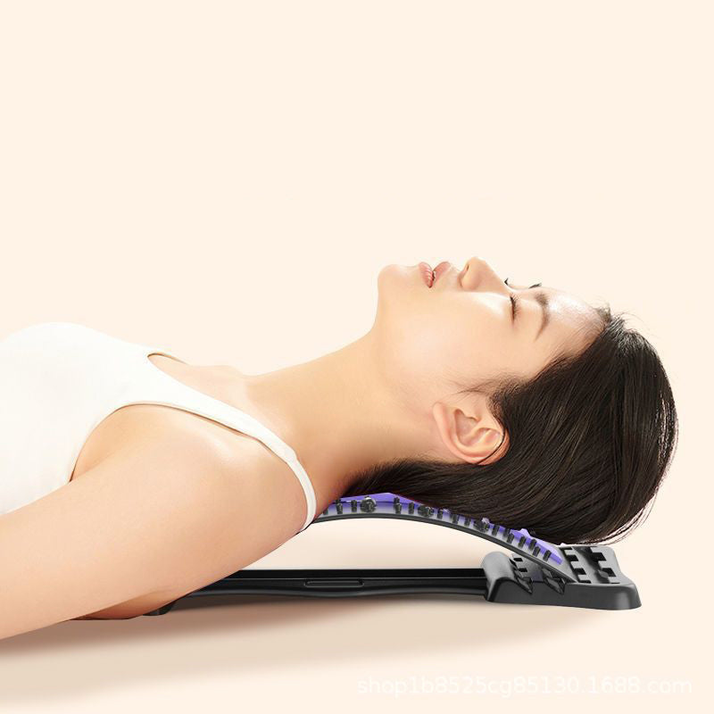 Estirador Lumbar con Masaje Acupuntural y Terapia Magnética