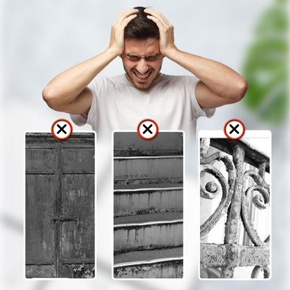 Pintura convertidora de óxido resistente a la intemperie para metal