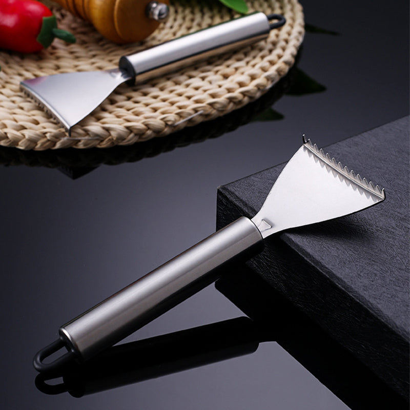 Herramienta de Acero Inoxidable para Quitar Escamas de Pescado