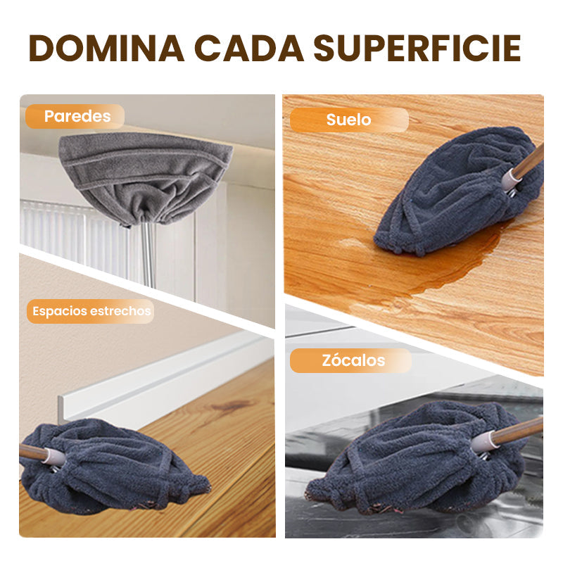 Funda reutilizable para limpiar escobas