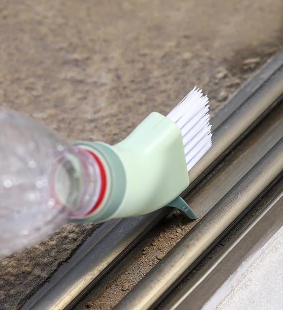 💧 ¡COMPRA 1 LLEVA 2! 🧽 Cepillo de Limpieza Multiusos - Conectable a Botellas de Agua para Lavado sin Derrames en Coches/Baños 🚗✨