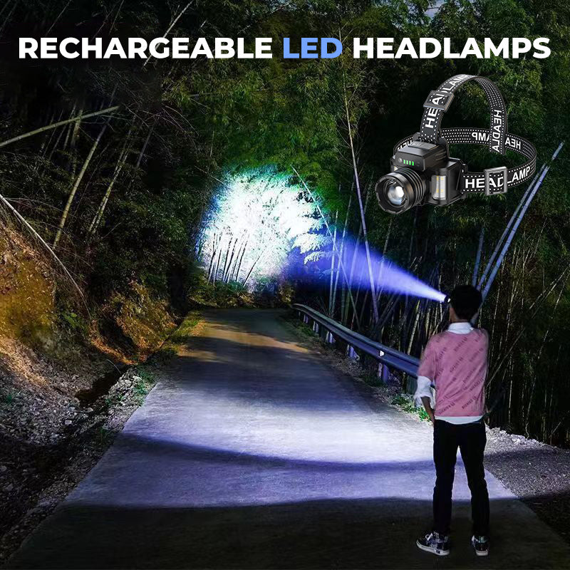 Linterna Frontal LED Recargable