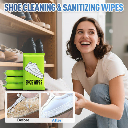 Toallitas para zapatos de limpieza rápida