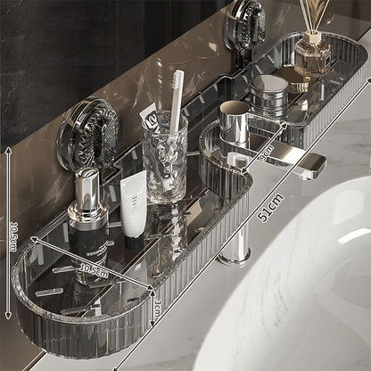 🔥 ¡COMPRA 3 LLEVA 1! 🚰 Estante Universal Extraíble para Grifos - Amplía Espacios de Almacenamiento en Cocina/Baño sin Obras 🔩📦