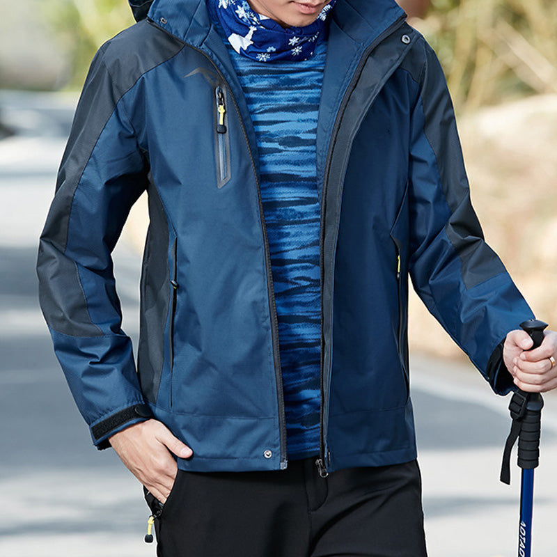 👔😎Chaqueta outdoor de alto rendimiento para hombre: cortavientos, impermeable y transpirable🔥