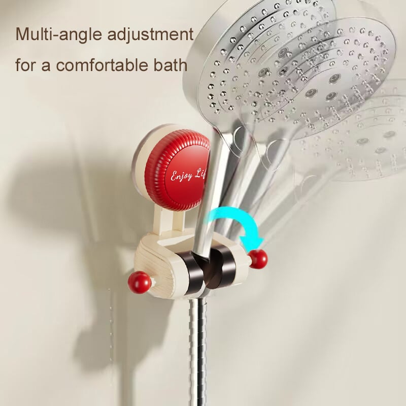 🚿 ¡COMPRA 2 LLEVA 3! 🌟 Soporte Ajustable para Ducha con Ventosa - Fijación Sin Perforaciones y Giratorio 360° 💦📦