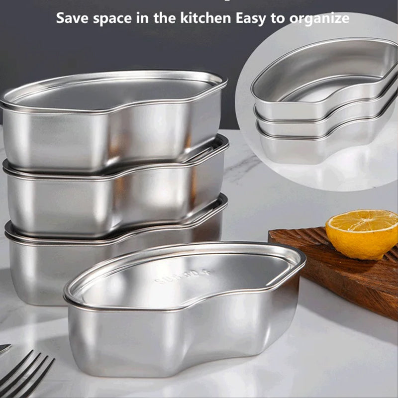 Sartenes festoneadas de acero inoxidable para mesa de vapor