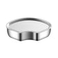 Sartenes festoneadas de acero inoxidable para mesa de vapor