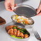 Sartenes festoneadas de acero inoxidable para mesa de vapor