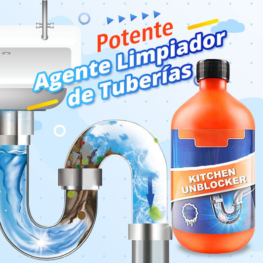 Potente Agente Limpiador de Tuberías