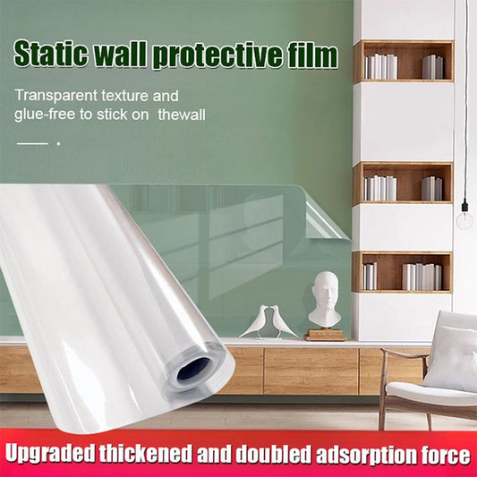 Adhesivo de Pared Transparente e Impermeable con Adhesión Electroestática