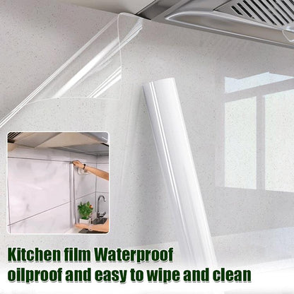 Adhesivo de Pared Transparente e Impermeable con Adhesión Electroestática