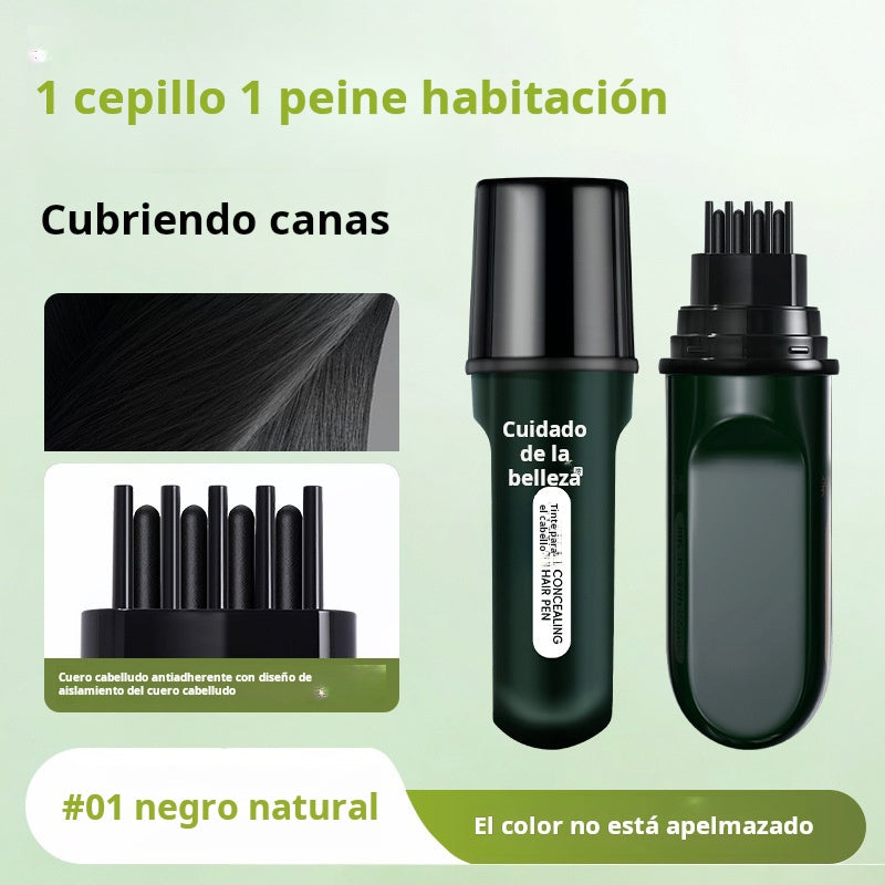 💇‍♀️ ¡Compra 1 y Lleva 1 Gratis! ✨ ¡Rescate de Raíces en 10 Segundos! Lápiz Cubrecanas - ¡Juventud Instantánea en un Click! ✨