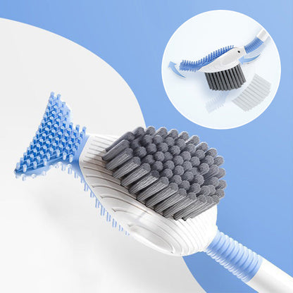 Juego de escobillas de pared con ventosa para limpiar inodoros