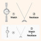 Set de Reloj con Cristales Brillantes Sirena