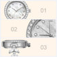Set de Reloj con Cristales Brillantes Sirena