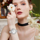 Set de Reloj con Cristales Brillantes Sirena