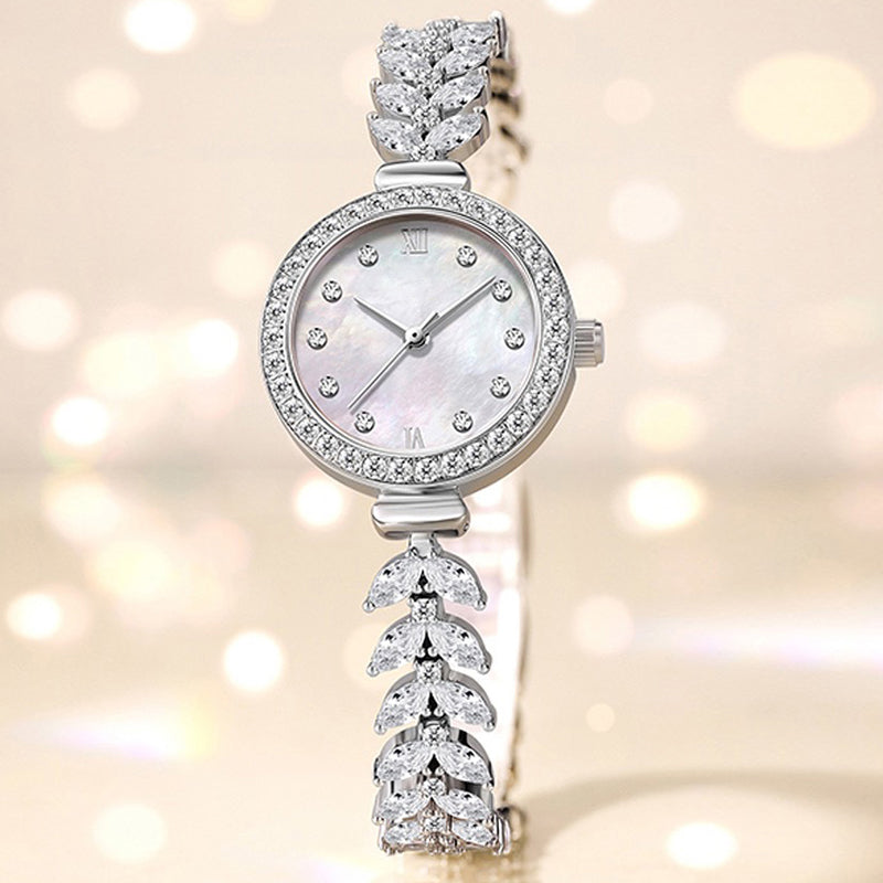 Set de Reloj con Cristales Brillantes Sirena