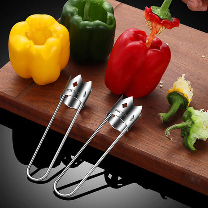 Removedor Universal de Núcleos de Frutas de Acero Inoxidable