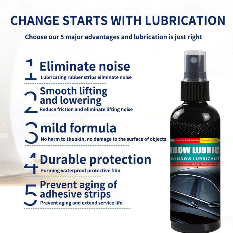 Lubricante Eficaz para Reducción de Ruido en Ventanas