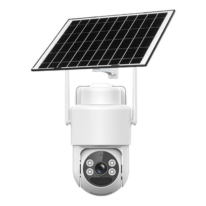 Conjunto de cámaras de seguridad inalámbricas alimentadas por energía solar con alarma