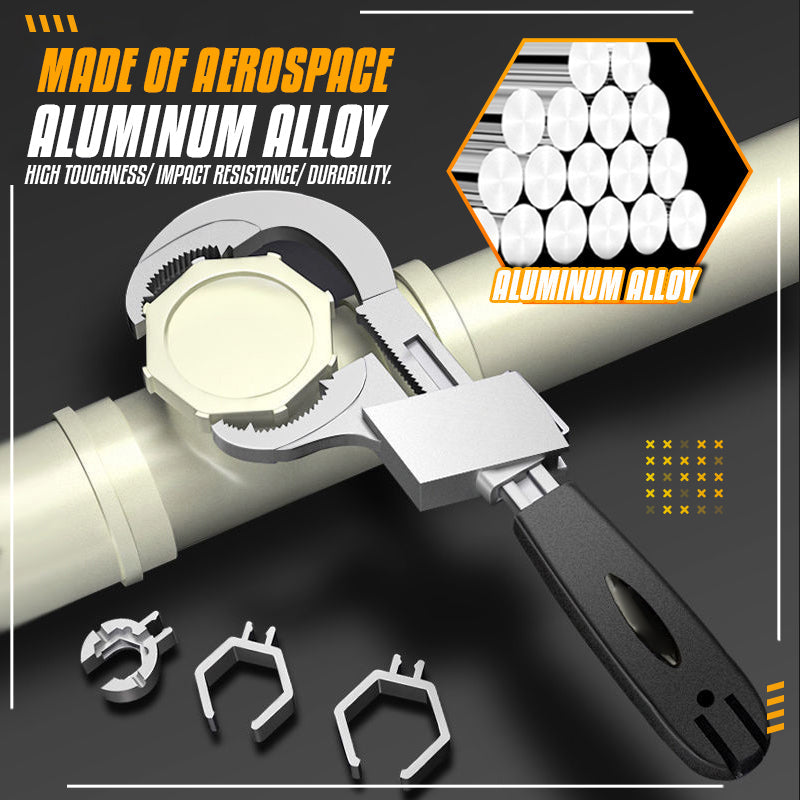 Llave universal ajustable de dos extremos